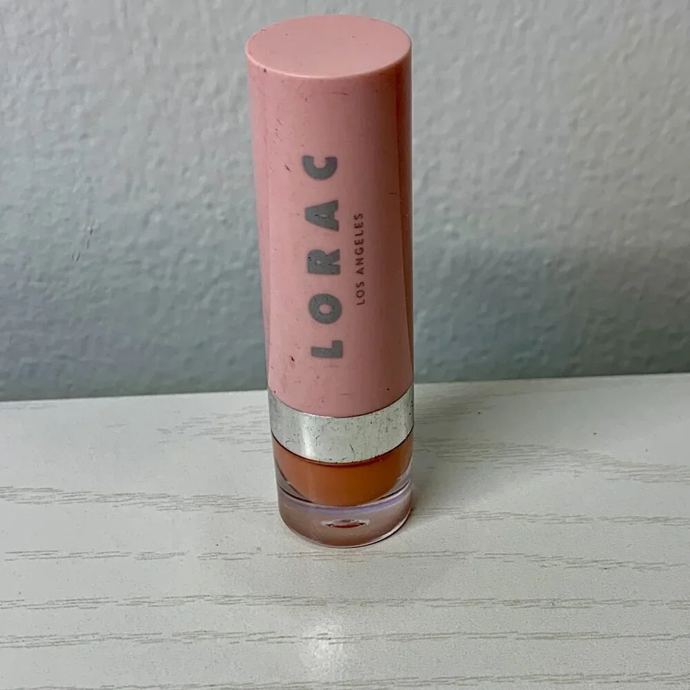 Lorac Alter Ego Lipstick Optimist Light Nude Pink No Box *USED* Rare discontinue